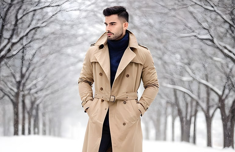 Coat in winter online