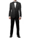 Black on Black Trim Tuxedo