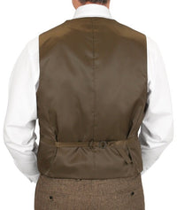 Stinson Tweed Suit - Brown Herringbone