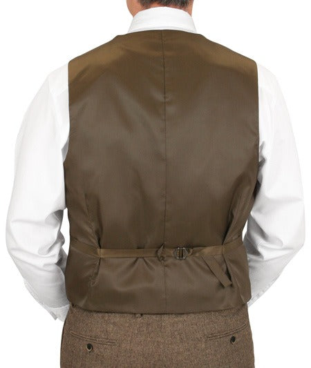 Stinson Tweed Suit - Brown Herringbone