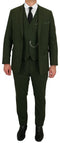 Clifton Suit - Hunter Green Tweed