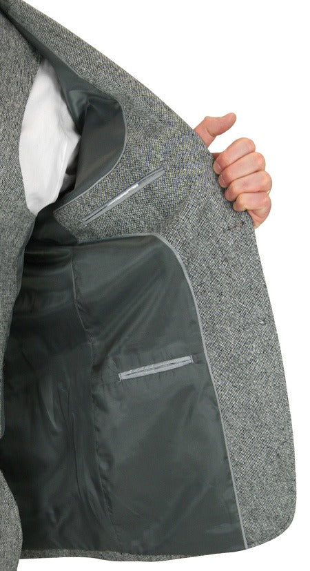 Clifton Suit - Gray Tweed