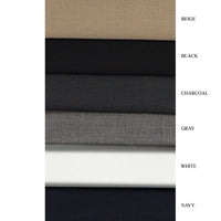Navy Slim Fit Dress Pants Flat Front Pre-hemmed