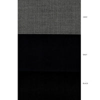(40L, 40S, 42R, 48L, 48R) Slim Fit Men's Suit 2 Piece 2 Button in Black