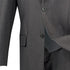 Morgan Collection - Regular Fit 3 Piece 2 Button Heather Gray