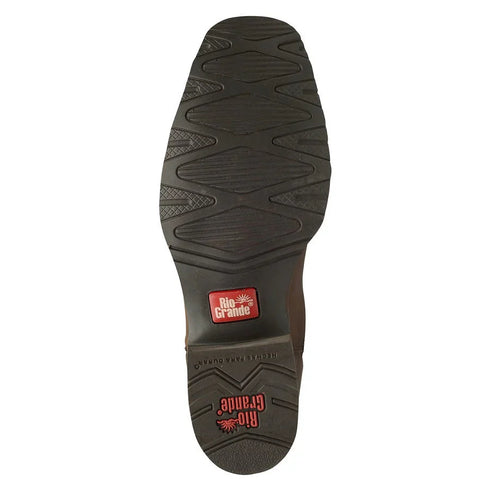 Carson Zipper Western Boot