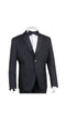 Boys' Black 4-Piece Tuxedo Set