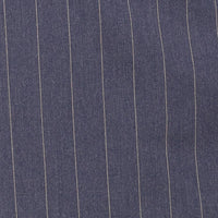 Men's Denim Blue Pinstripe Double Breasted Suit