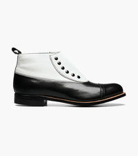 Stacy Adams Madison Spectator Spat Cap Toe Boot by Stacy Adams Shoes