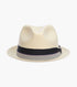BRUNSWICK FEDORA Toyo Pinch Front Hat