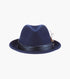 ASH FEDORA Crushable Wool Felt Pinch Front Hat