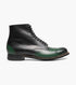 Stacy Adams MADISON Cap Toe Lace Up Boot Green by Stacy Adams Shoes