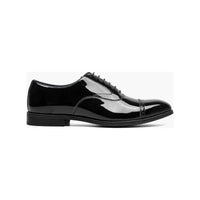 Stacy Adams Concorde II Cap Toe Oxford Tuxedo Shoes Black Patent 25721-004