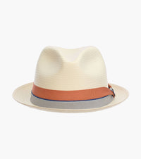 BRUNSWICK FEDORA Toyo Pinch Front Hat