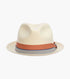 BRUNSWICK FEDORA Toyo Pinch Front Hat