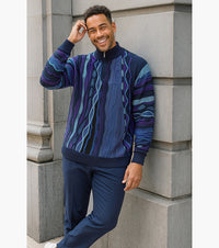 CONRAD Quarter Zip Sweater