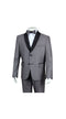 Boys' Grey 4-Piece Tuxedo Set