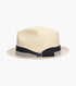 BRUNSWICK FEDORA Toyo Pinch Front Hat