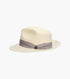 BENNETT FEDORA Toyo Pinch Front Hat
