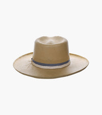 NEW YORK FEDORA Toyo Pinch Front Hat
