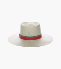 HARLOW FEDORA Toyo Pinch Front Hat