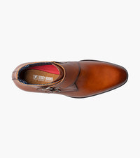 KAIUS Plain Toe Double Monk Strap Boot