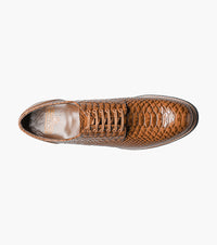 Stacy Adams MADISON Anaconda Plain Toe Oxford Tan by Stacy Adams Shoes