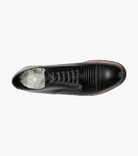 Stacy Adams MADISON Lizard Cap Toe Oxford Black by Stacy Adams Shoes