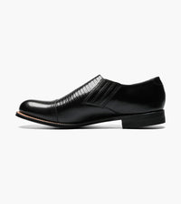 Stacy Adams MADISON Cap Toe Slip On Black by Stacy Adams Shoes