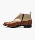 MADISON Spectator Spat Cap Toe Demi Boot