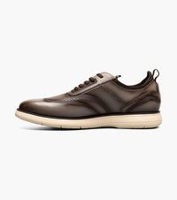 Stacy Adams Edgewood Wingtip Elastic Lace Up by Stacy Adams Shoes