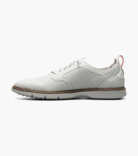 SYNCHRO Plain Toe Elastic Lace Up