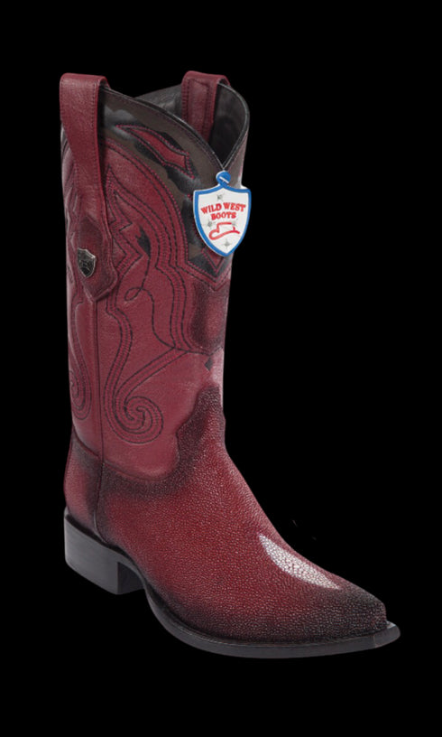 Bota de Mantarraya Original Horma Punta Recortada Wild West
