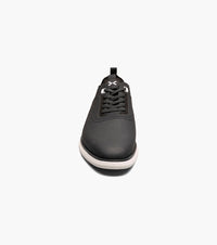 EVERIDGE Plain Toe Elastic Lace Up