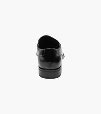 Stacy Adams WAKEFIELD Bike Toe Bit Slip On Black by Stacy Adams Shoes