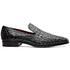 Marco Di Milano Trento Black Genuine Caiman Crocodile Slip-On - view 3