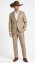 Men’s Tan Country Wedding Suit – Beige Groom Suit for Rustic & Outdoor Weddings