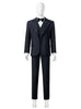 Black Suit Cosplay Costume for Men – Halloween Outfit Without Shoes
