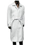 Mens Belted Wool Topcoat Off White Alberto Belt Coat Overcoat