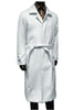 Mens Belted Wool Topcoat Off White Alberto Belt Overcoat