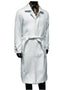 Mens Belted Wool Topcoat Off White Alberto Belt Coat Overcoat