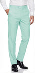 Mens Expandable Waist Business Casual Dress Pants