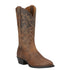 Ariat Men's Heritage R Toe Distressed Brown Western Boots - VaqueroBoots.com - 1