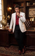 Tony Montana’s White Blazer Red Shirt Black Pants – Men’s White Blazer Outfit with Red Shirt and Black Trousers for Party, Wedding and Vintage Style Wear