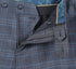 English Laundry 2-Piece Gray Plaid Wool Blend Slim Fit Dress Suit
