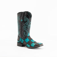 Ferrini Patchwork Leather Shoe for Men