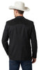 Men’s Black Western Blazer – Cowboy Sport Coat with Western Yoke Design