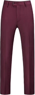 Mens Dress Pants Front Flat Fit Casual Pants