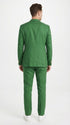 Men’s Emerald Green Linen Suit Set – Lightweight Summer Blazer and Pants, Casual Formal Summer Suit, Breathable Wedding Party Outfit