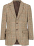 Walker and Hawkes Harris Tweed Blakemore Blazer for Men - Hand-Woven Wool Tweed Jacket with Polyester Lining, Regular Fit